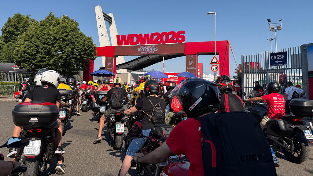 MPT alla World Ducati Week 2026: particolari da record mondiale